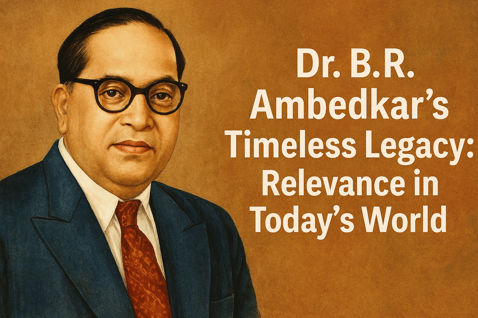 Read more about the article Dr. B.R. Ambedkar’s Timeless Legacy: Relevance in Today’s World